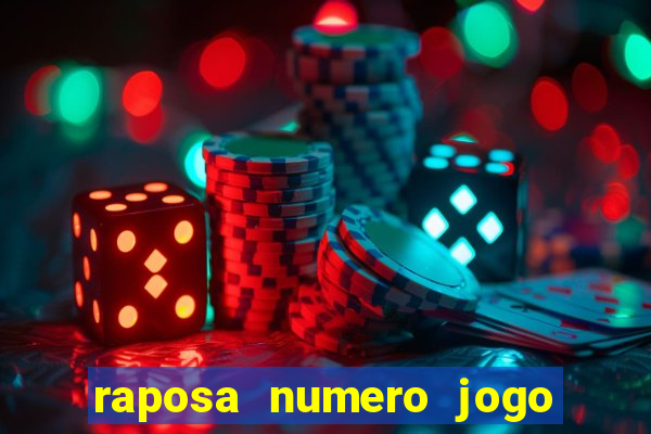 raposa numero jogo do bicho